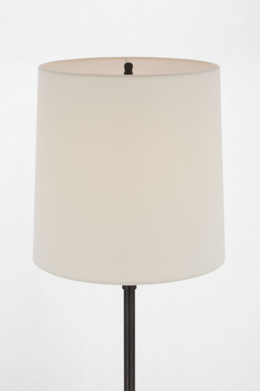 Bryant 52" Adjustable Cordless Floor Lamp | Bronze | Linen Shade
