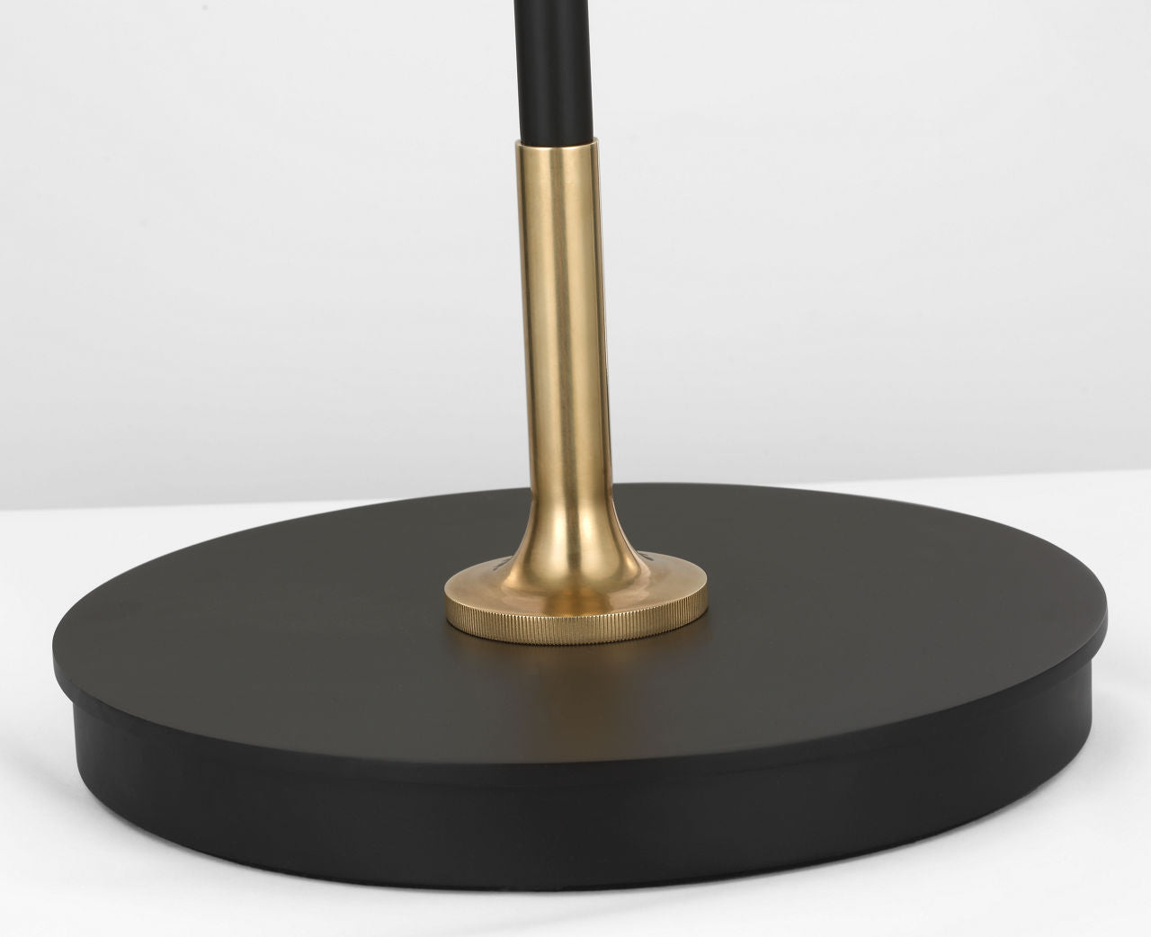 Oso 58" Articulating Reading Floor Lamp | Modern Iron and Hand-Rubbed Antique Brass | Modern Iron Shade