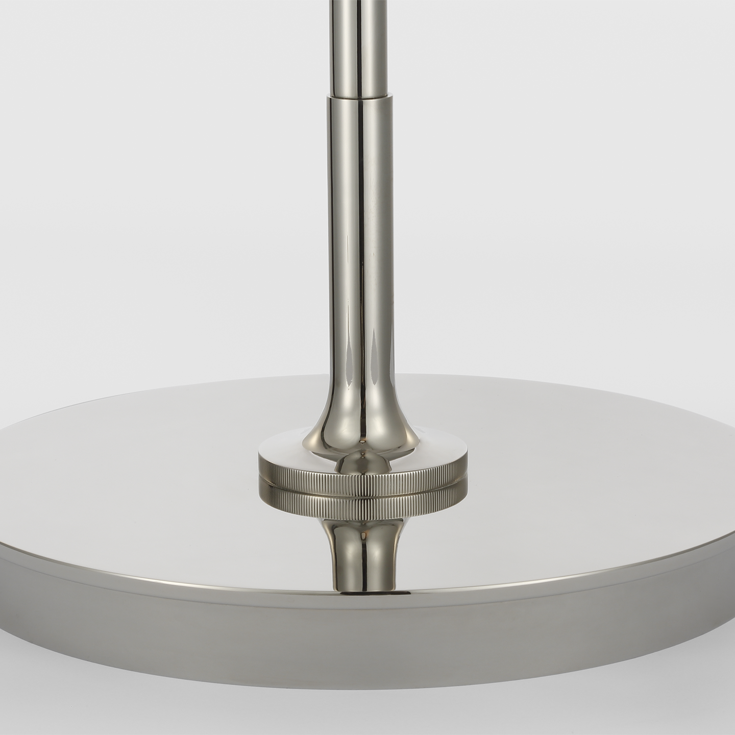 Oso 58" Articulating Reading Floor Lamp | Polished Nickel | Matte White Shade