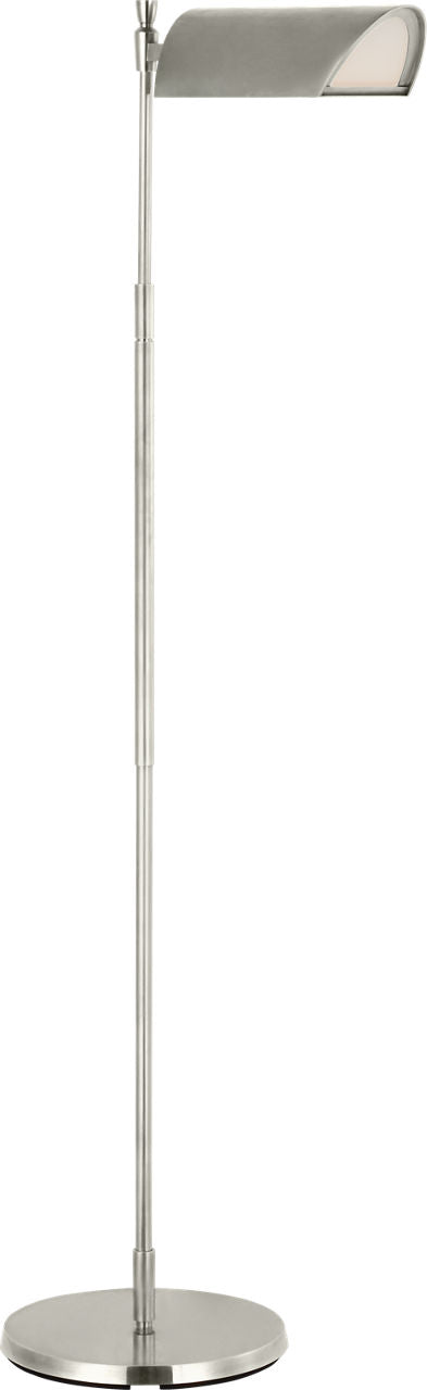 Bravo 48" Adjustable Pharmacy Floor Lamp | Polished Nickel