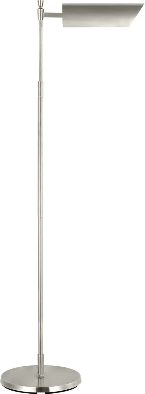 Bravo 48" Adjustable Pharmacy Floor Lamp | Polished Nickel