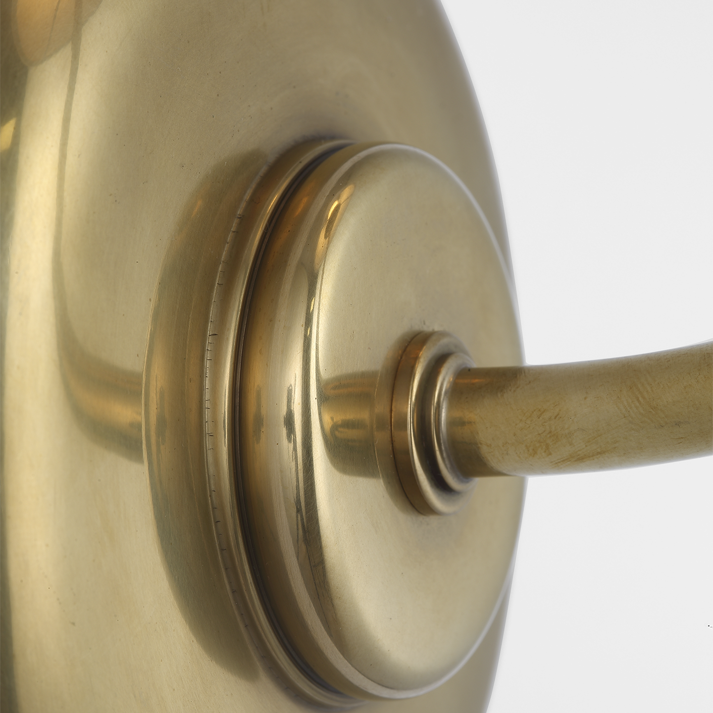 Vendome 16" Cordless Single Sconce | Hand-Rubbed Antique Brass | Linen Shade
