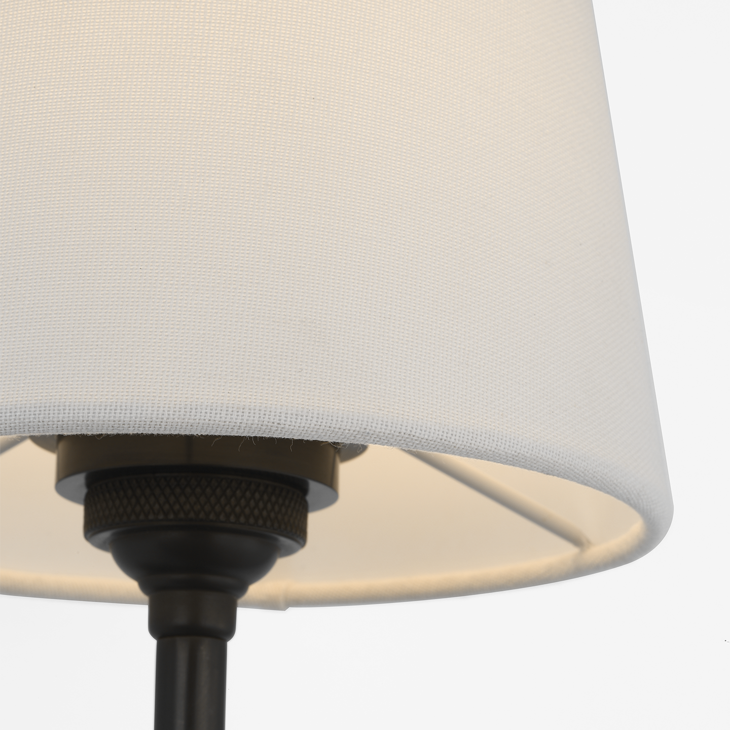 Hulton 17" Cordless Single Sconce | Bronze | White Glass Shade