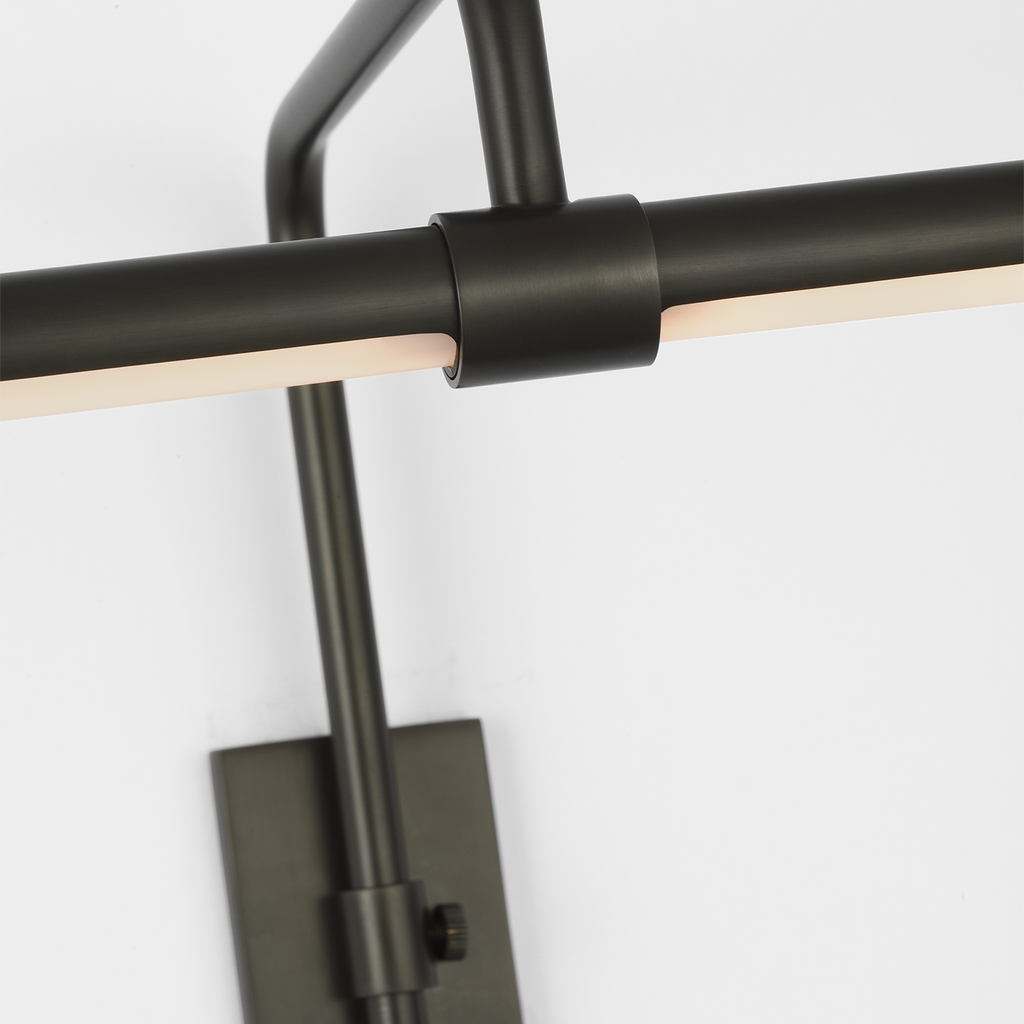 Kidd 9" Frame Mount Picture Light | Bronze