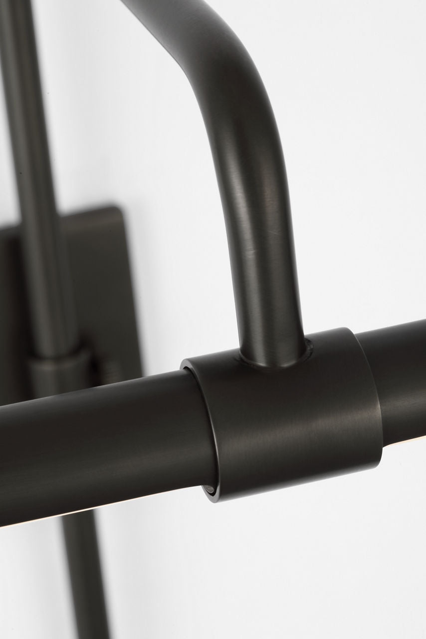 Kidd 9" Frame Mount Picture Light | Bronze