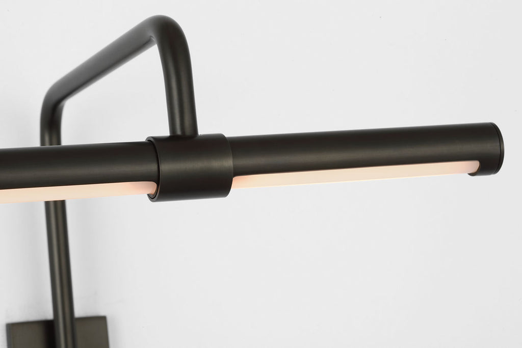 Kidd 9" Frame Mount Picture Light | Bronze