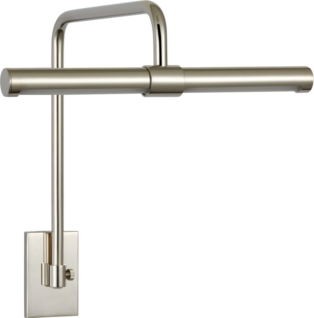 Kidd 9" Frame Mount Picture Light | Polished Nickel