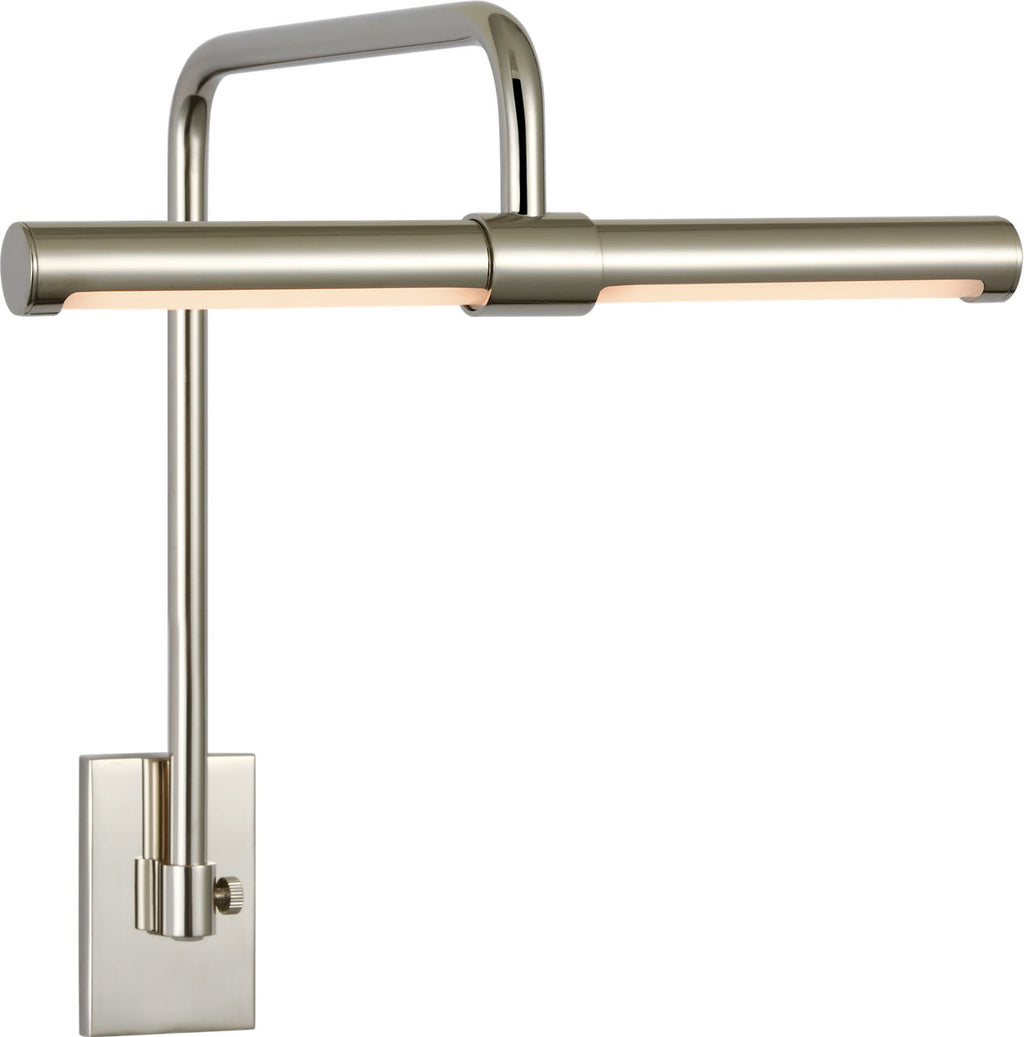 Kidd 9" Frame Mount Picture Light | Polished Nickel