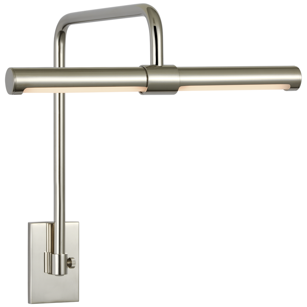 Kidd 9" Frame Mount Picture Light | Polished Nickel