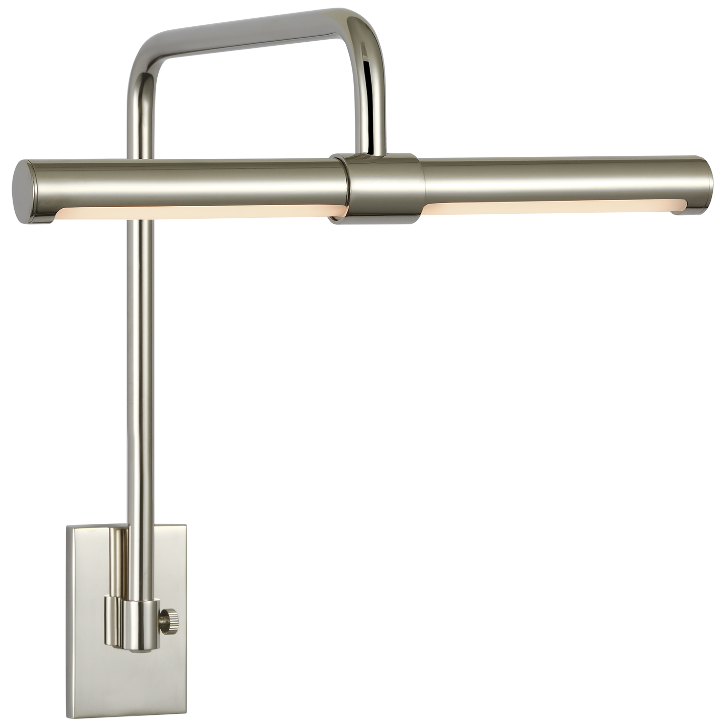 Kidd 9" Frame Mount Picture Light | Polished Nickel