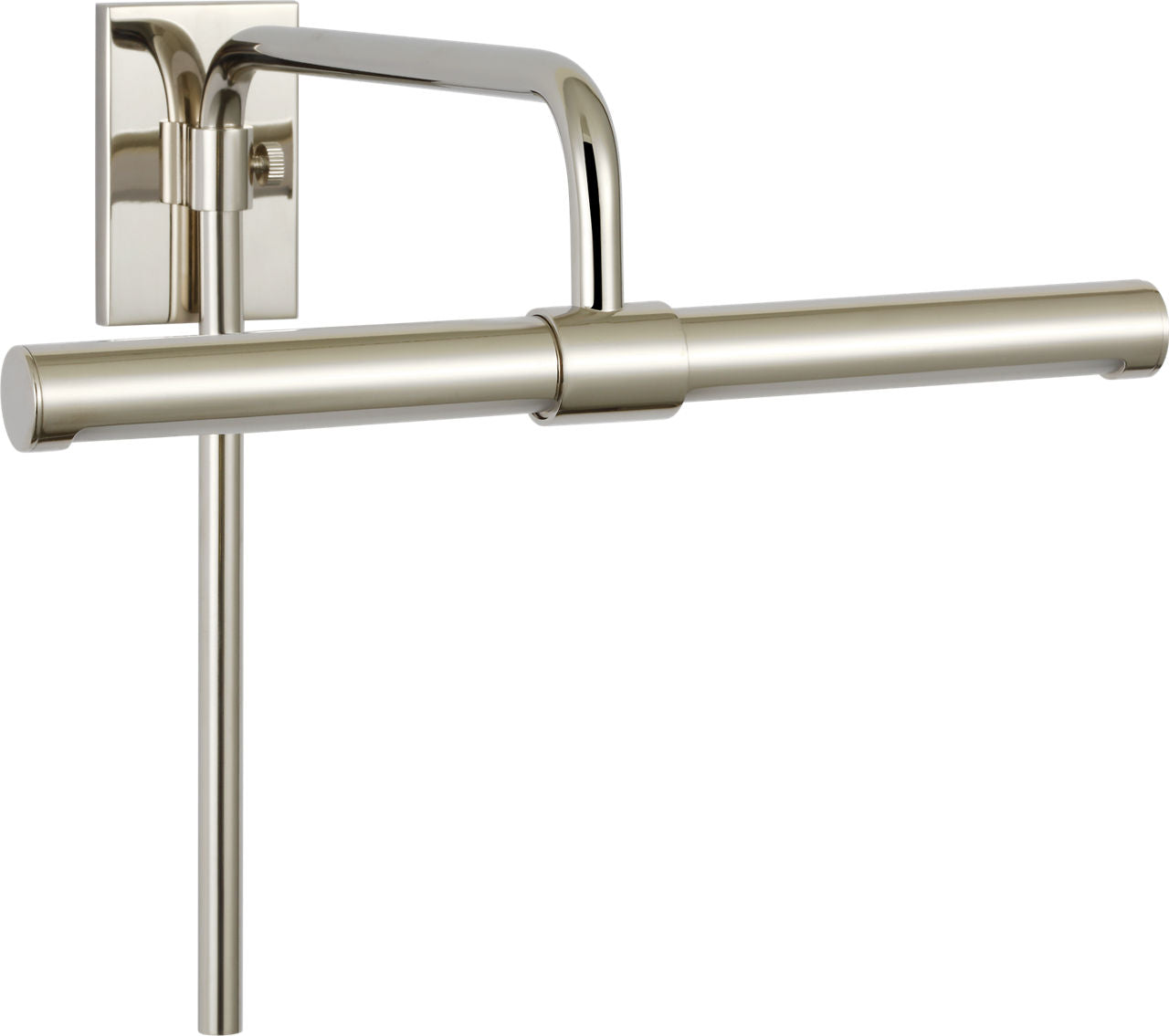 Kidd 9" Frame Mount Picture Light | Polished Nickel