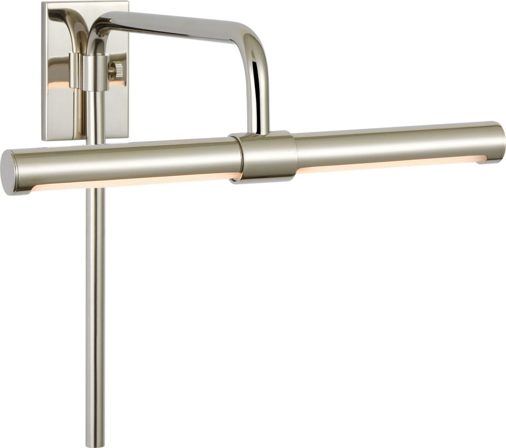 Kidd 9" Frame Mount Picture Light | Polished Nickel