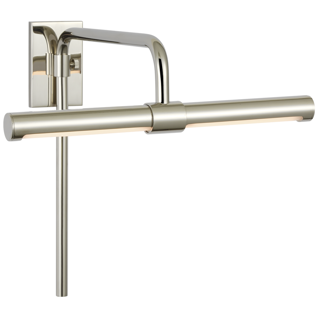 Kidd 9" Frame Mount Picture Light | Polished Nickel