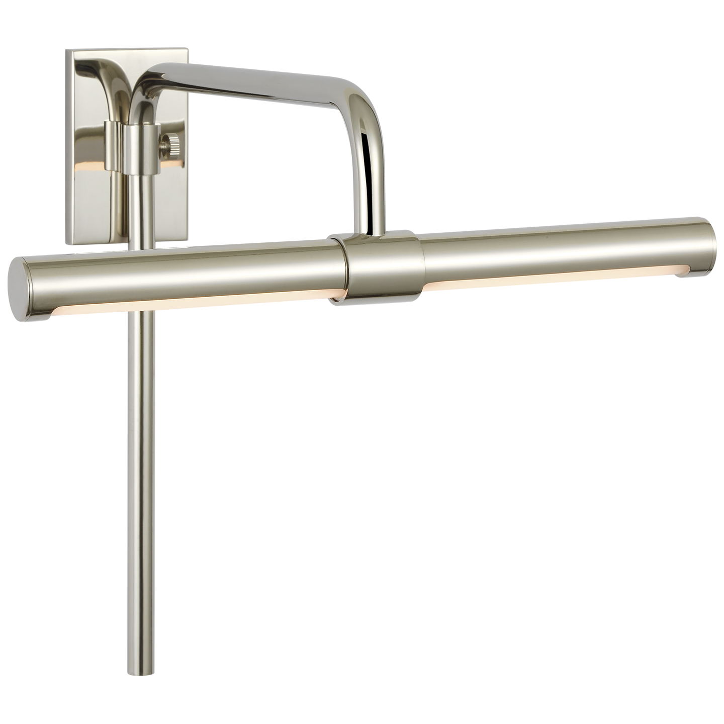 Kidd 9" Frame Mount Picture Light | Polished Nickel