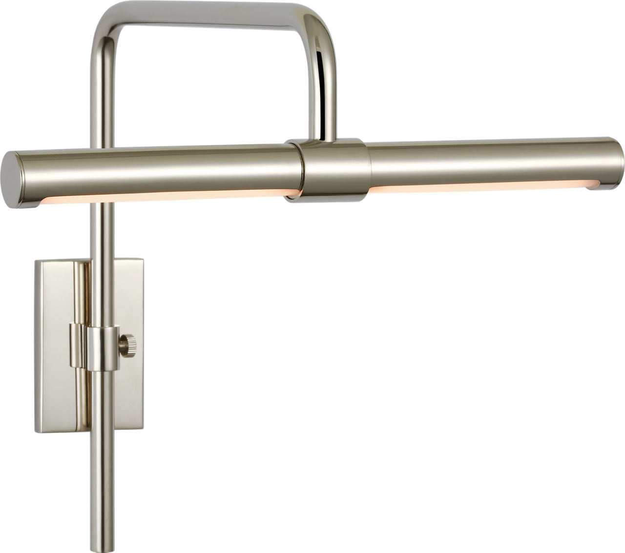 Kidd 9" Frame Mount Picture Light | Polished Nickel