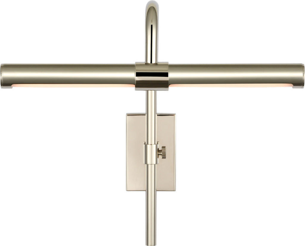 Kidd 9" Frame Mount Picture Light | Polished Nickel