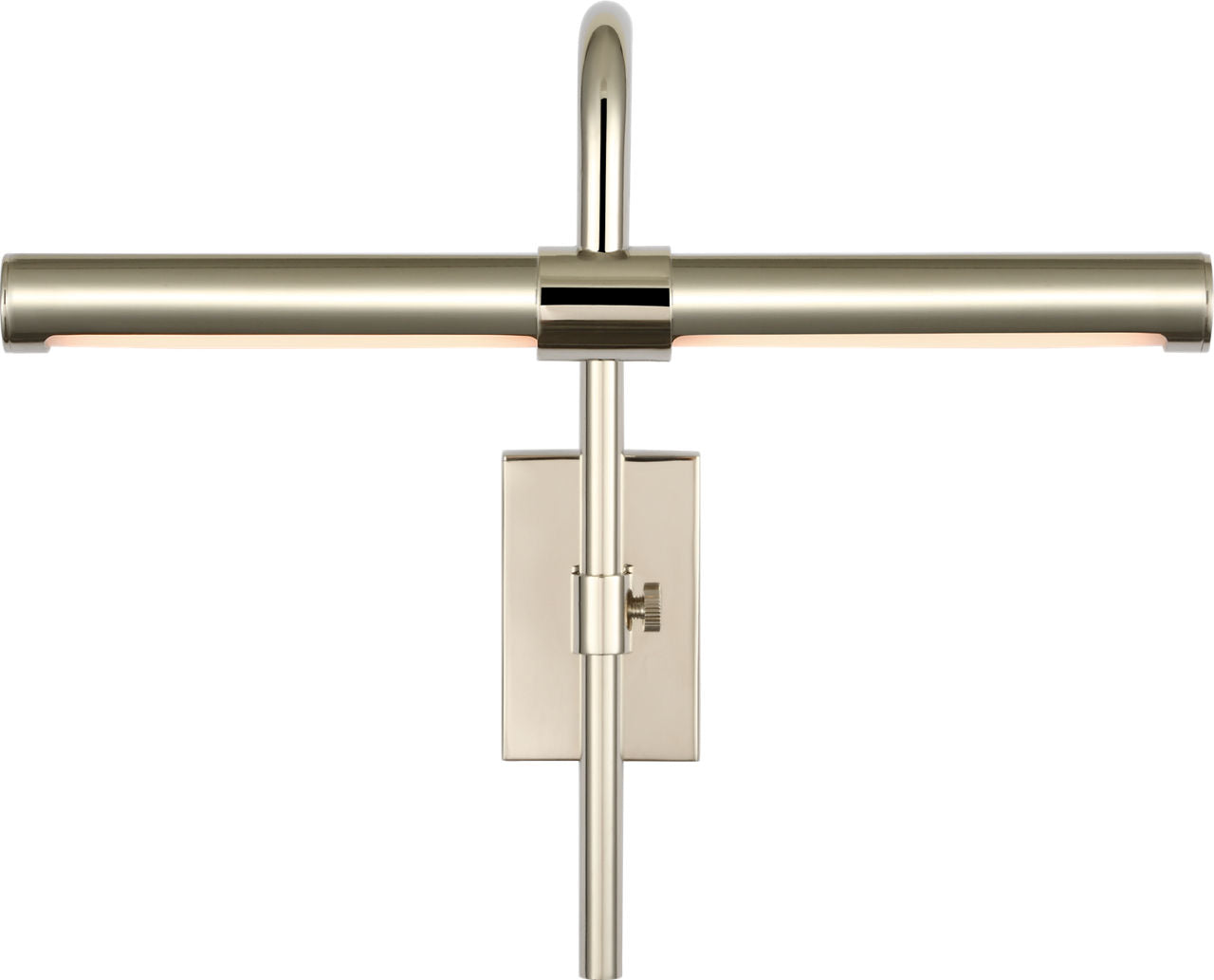 Kidd 9" Frame Mount Picture Light | Polished Nickel