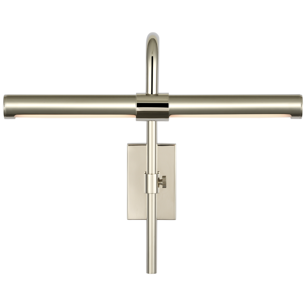 Kidd 9" Frame Mount Picture Light | Polished Nickel