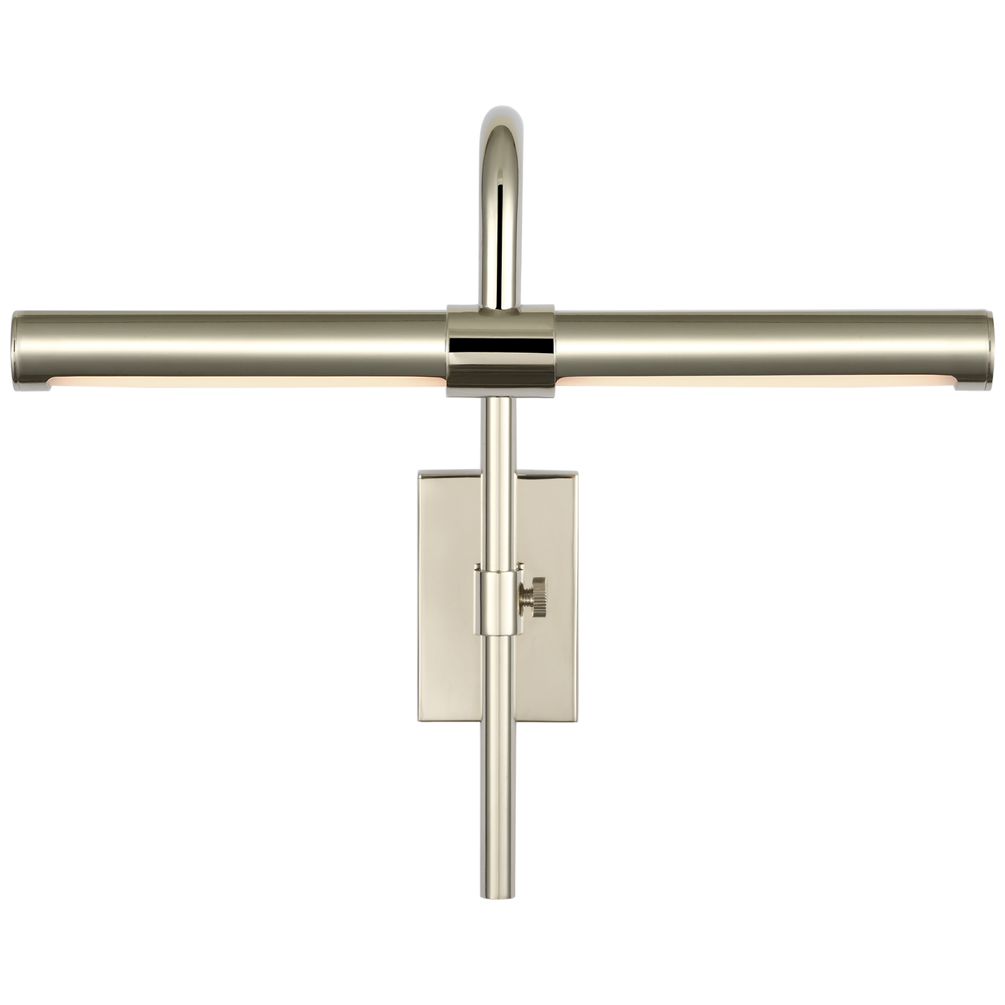 Kidd 9" Frame Mount Picture Light | Polished Nickel