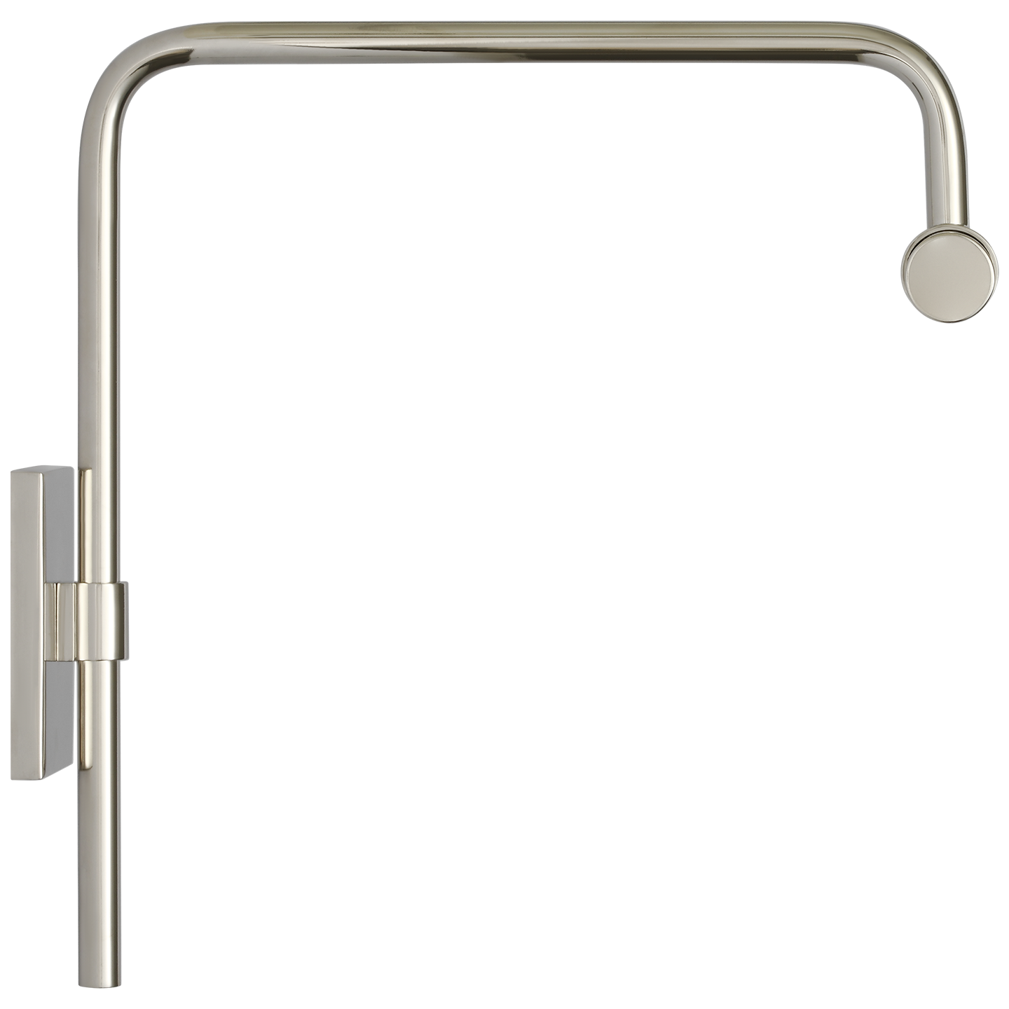 Kidd 9" Frame Mount Picture Light | Polished Nickel