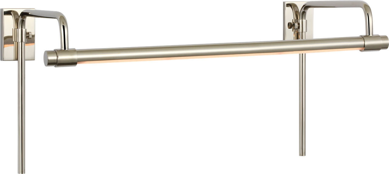 Kidd 18" Frame Mount Picture Light | Polished Nickel