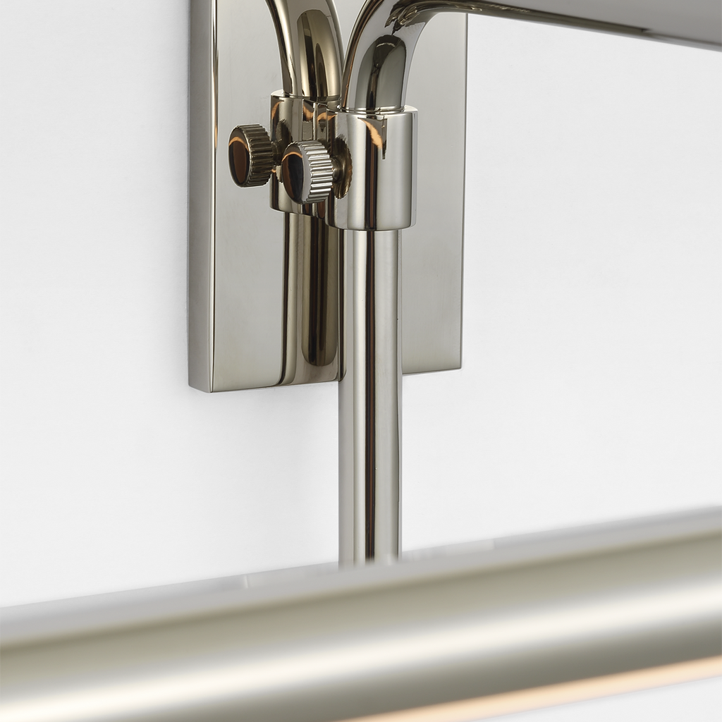 Kidd 18" Frame Mount Picture Light | Polished Nickel