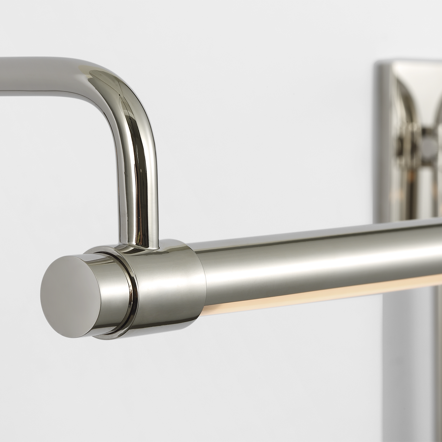 Kidd 18" Frame Mount Picture Light | Polished Nickel