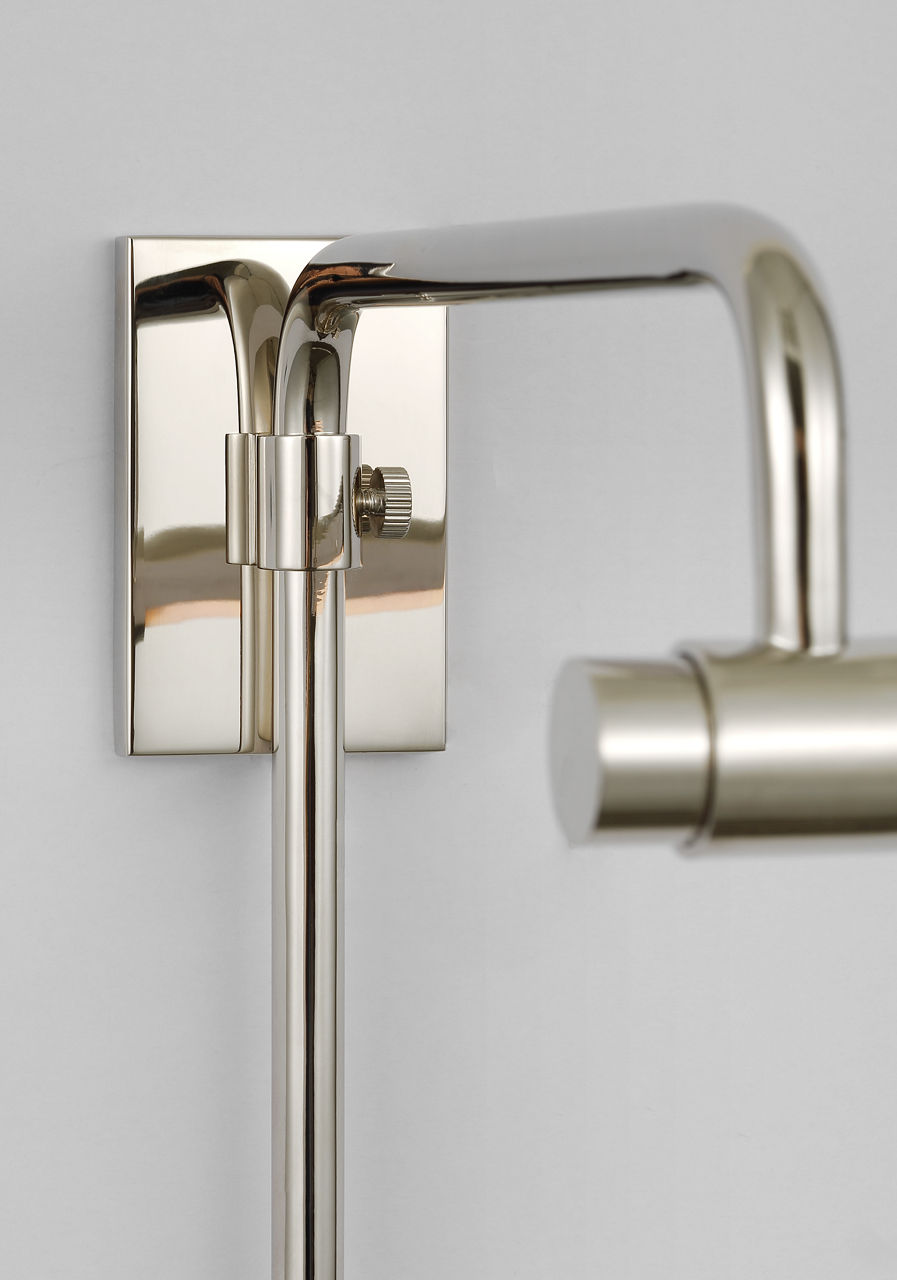 Kidd 18" Frame Mount Picture Light | Polished Nickel