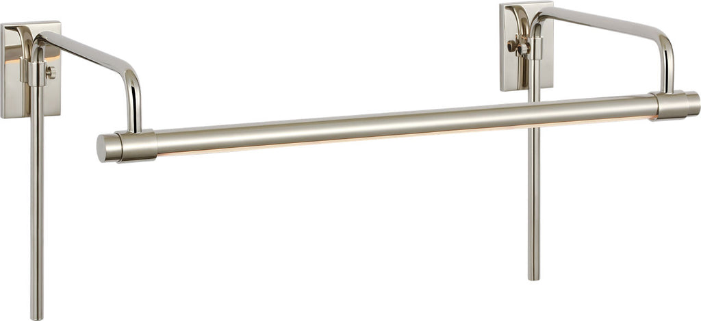 Kidd 18" Frame Mount Picture Light | Polished Nickel