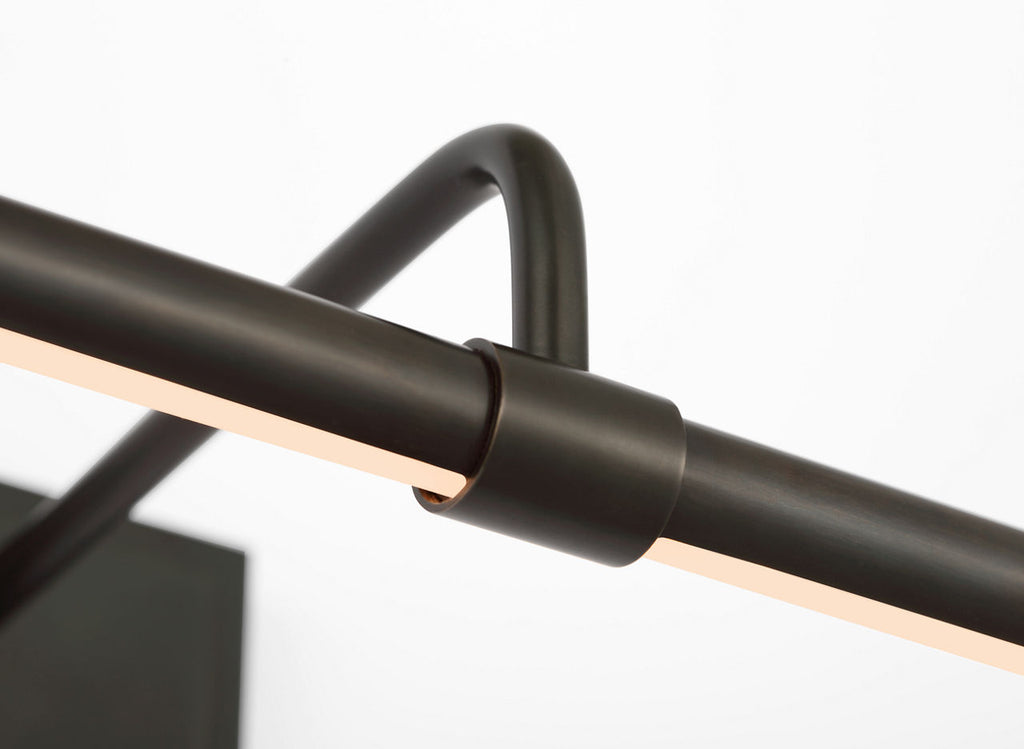 Kidd 9" Hardwired Picture Light | Bronze