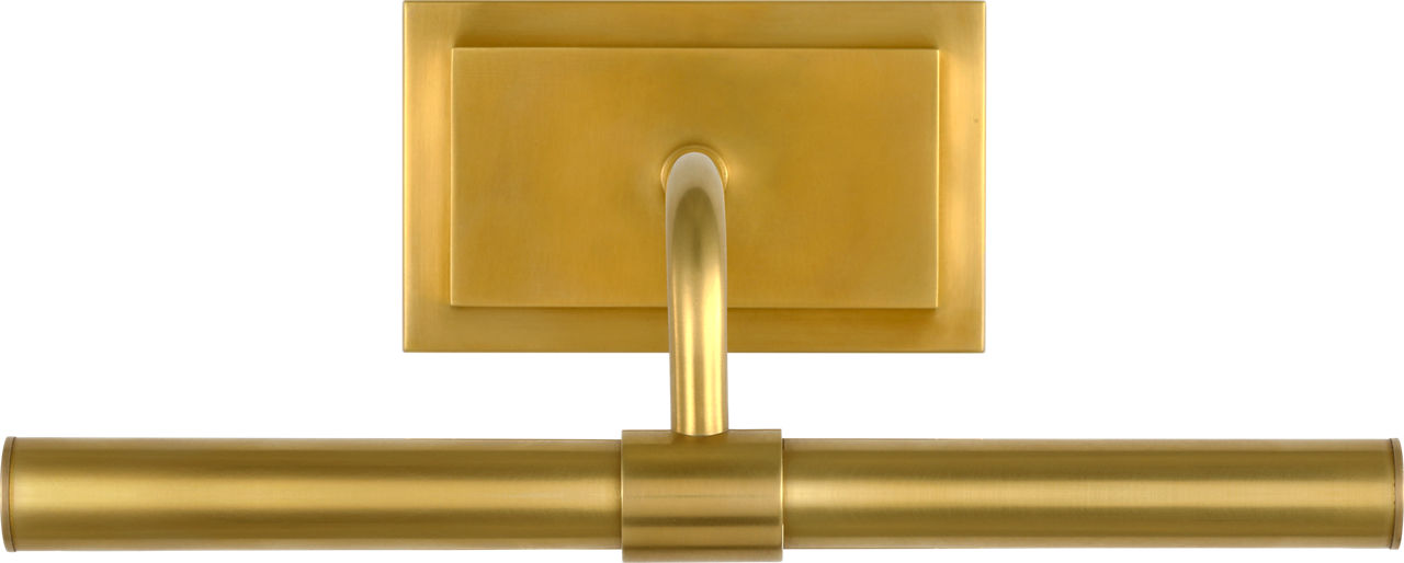 Kidd 9" Hardwired Picture Light | Hand-Rubbed Antique Brass