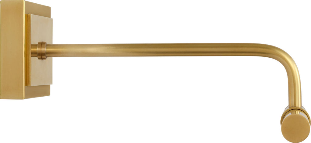 Kidd 9" Hardwired Picture Light | Hand-Rubbed Antique Brass