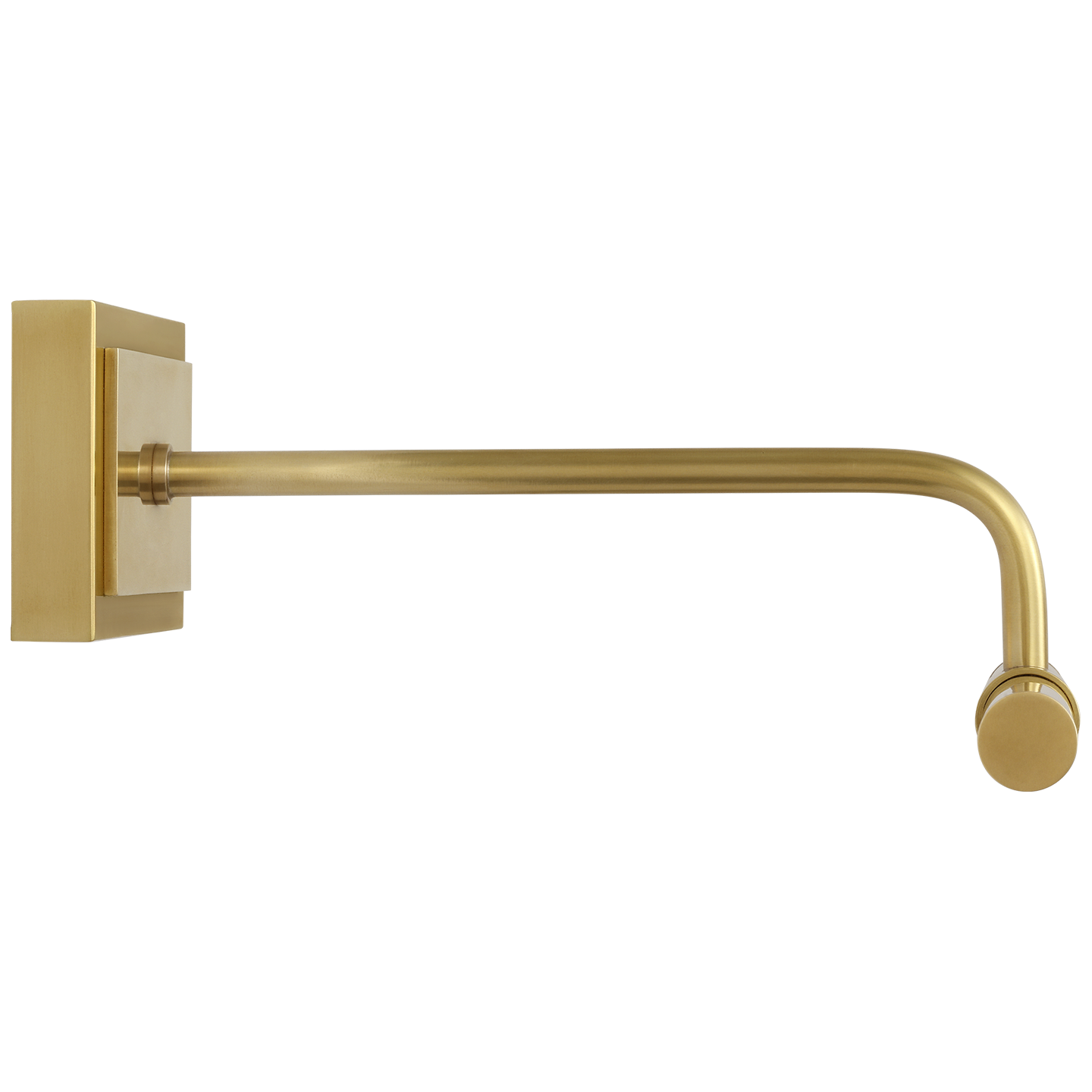 Kidd 9" Hardwired Picture Light | Hand-Rubbed Antique Brass