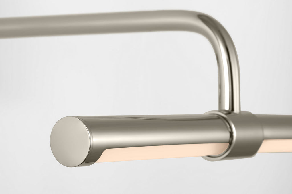 Kidd 9" Hardwired Picture Light | Polished Nickel