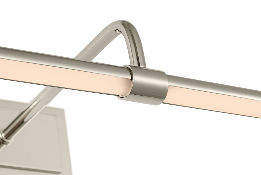 Kidd 9" Hardwired Picture Light | Polished Nickel