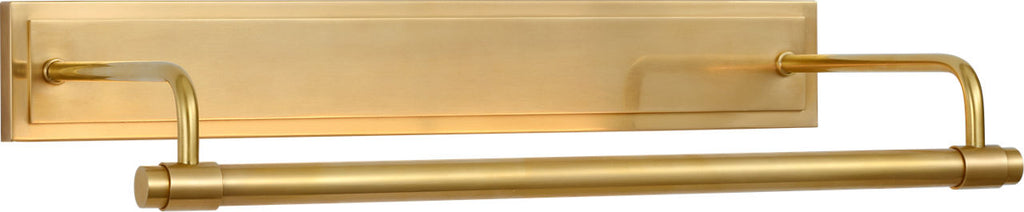 Kidd 18" Hardwired Picture Light | Hand-Rubbed Antique Brass