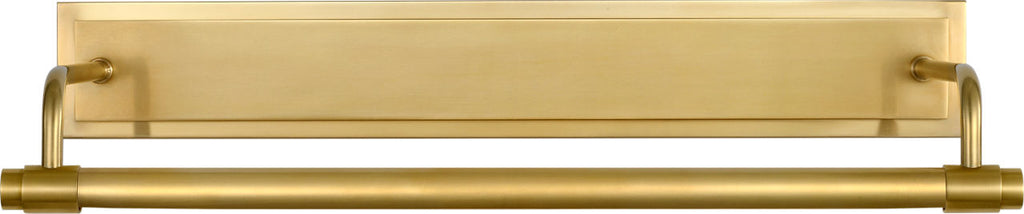 Kidd 18" Hardwired Picture Light | Hand-Rubbed Antique Brass
