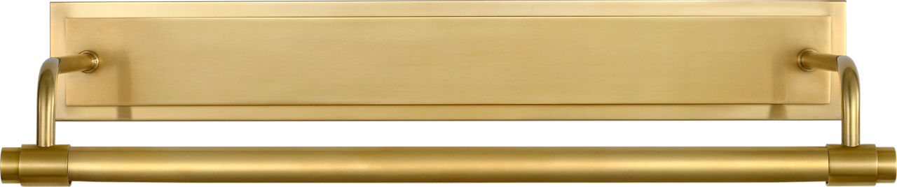 Kidd 18" Hardwired Picture Light | Hand-Rubbed Antique Brass