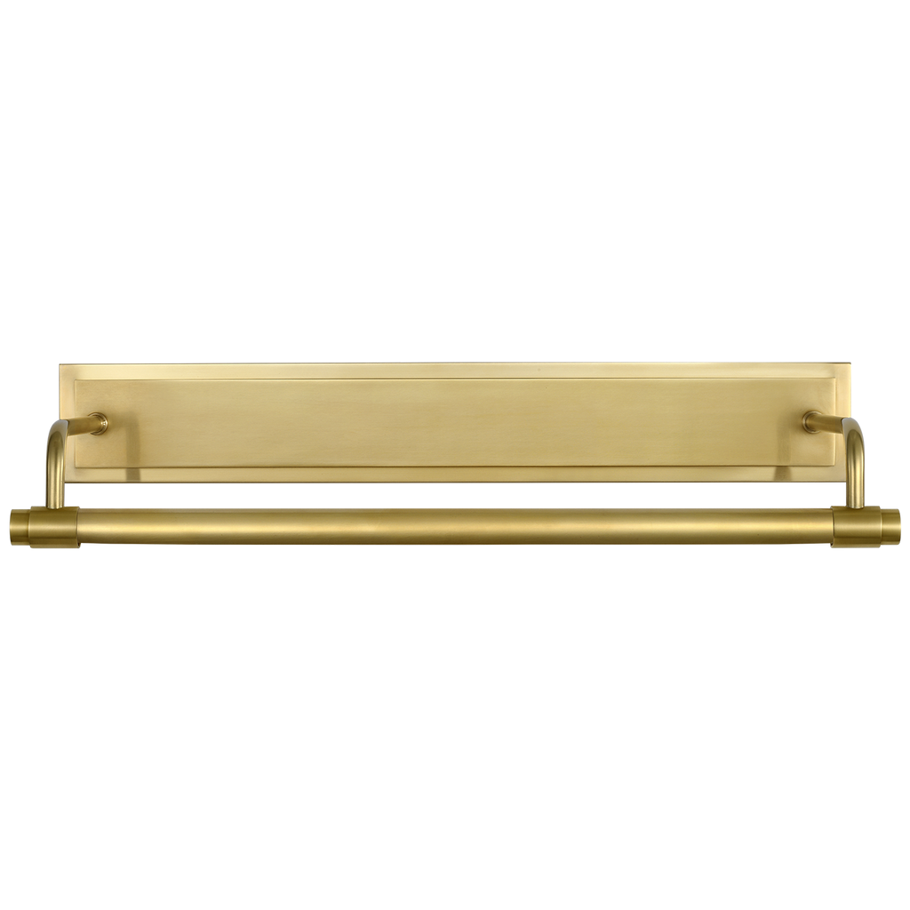 Kidd 18" Hardwired Picture Light | Hand-Rubbed Antique Brass
