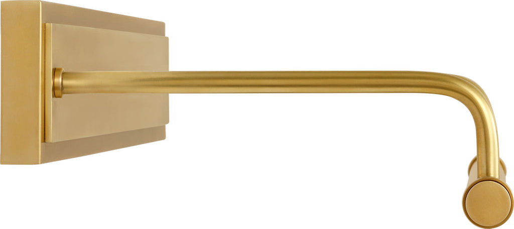 Kidd 18" Hardwired Picture Light | Hand-Rubbed Antique Brass