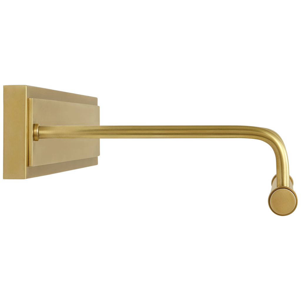 Kidd 18" Hardwired Picture Light | Hand-Rubbed Antique Brass