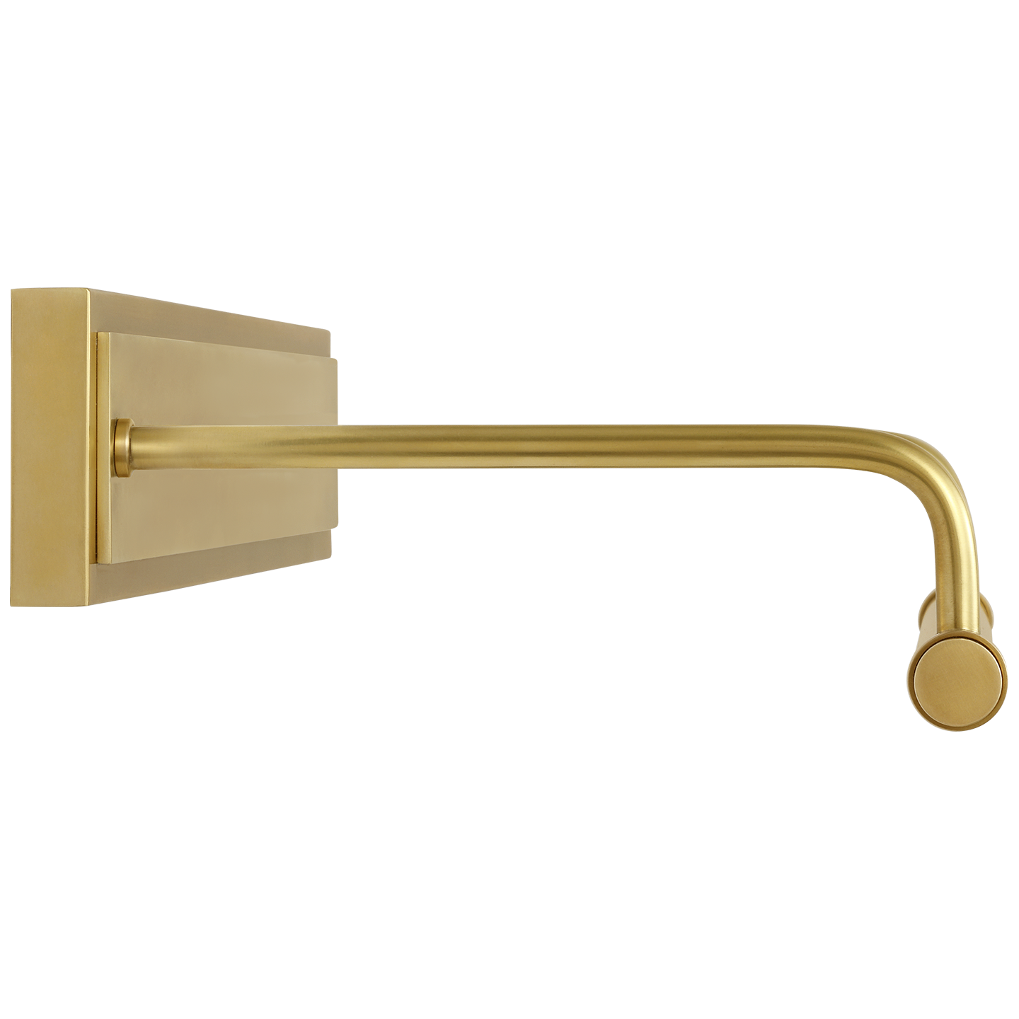 Kidd 18" Hardwired Picture Light | Hand-Rubbed Antique Brass