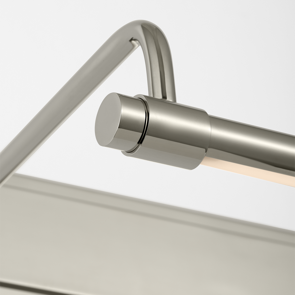 Kidd 18" Hardwired Picture Light | Polished Nickel