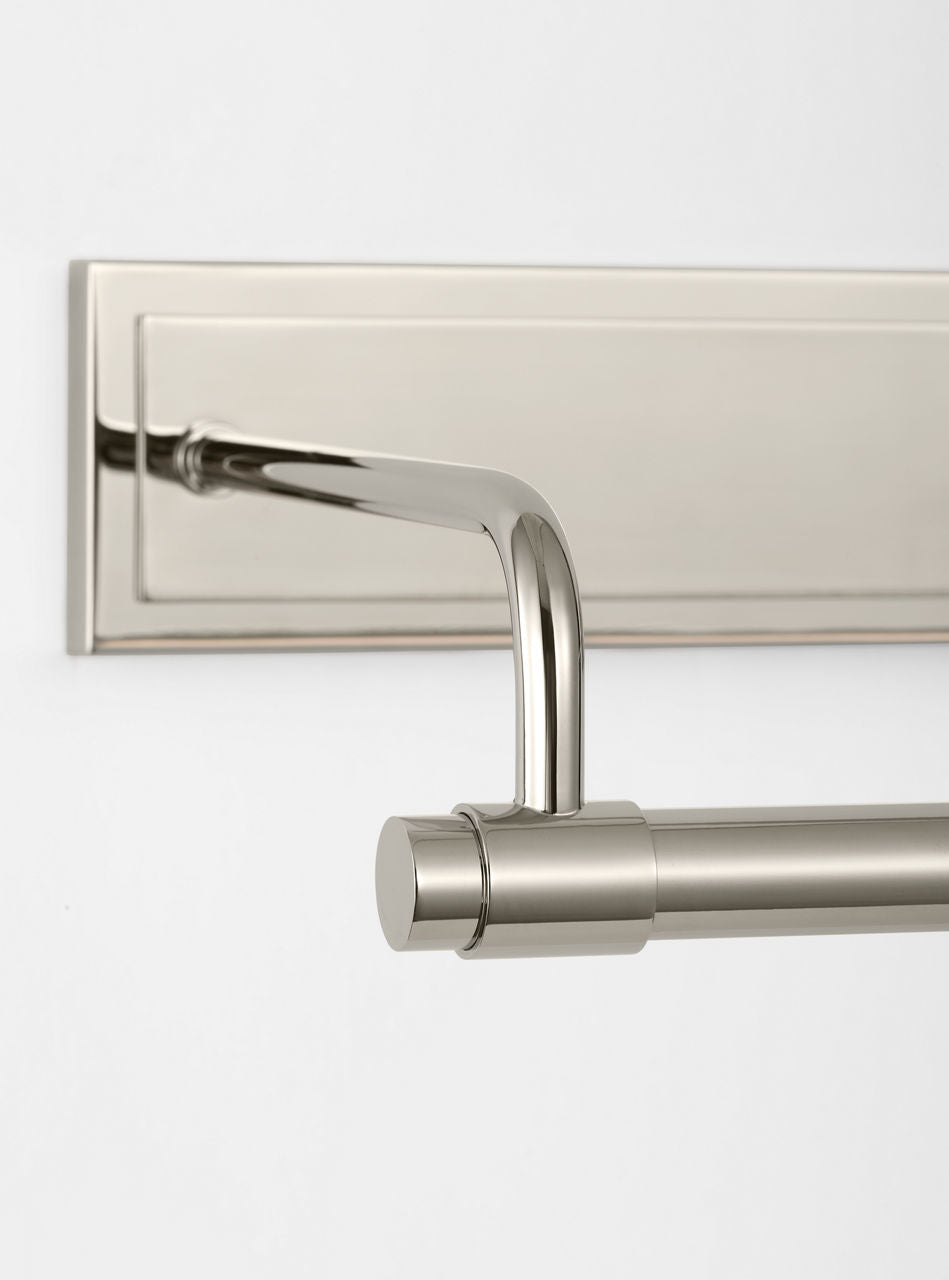 Kidd 18" Hardwired Picture Light | Polished Nickel