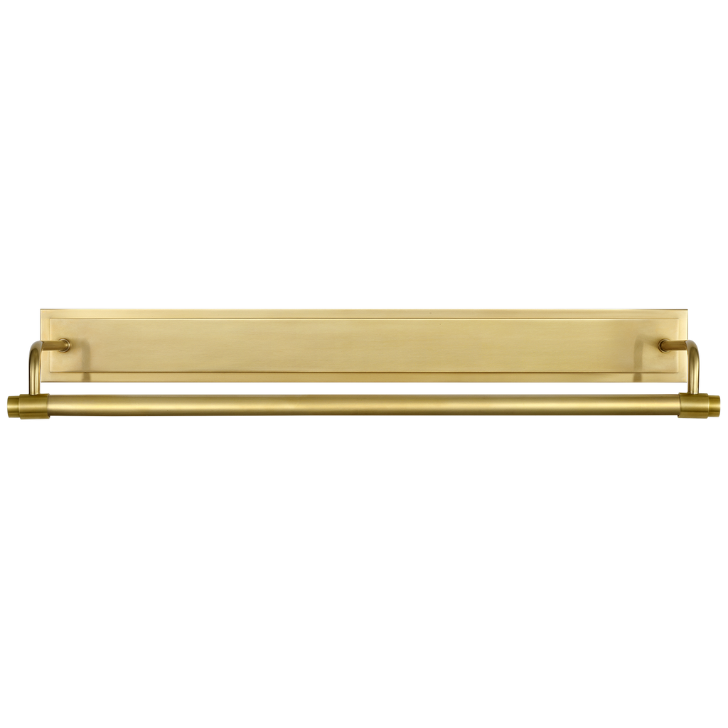 Kidd 24" Hardwired Picture Light | Hand-Rubbed Antique Brass