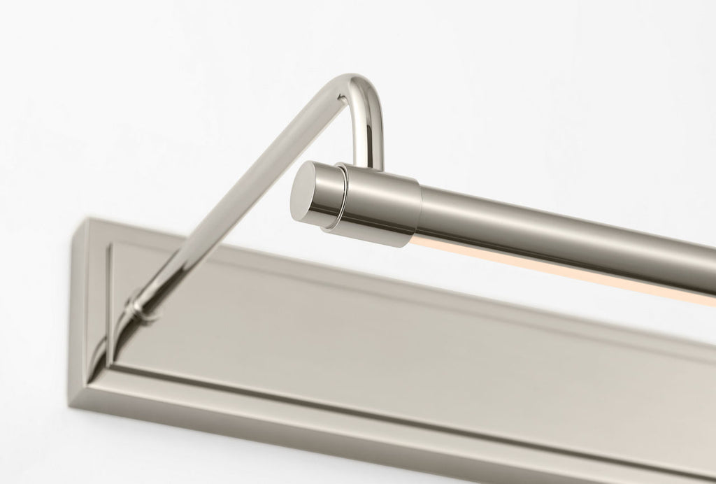 Kidd 24" Hardwired Picture Light | Polished Nickel