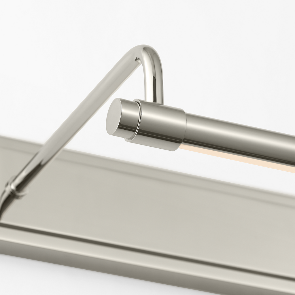Kidd 24" Hardwired Picture Light | Polished Nickel