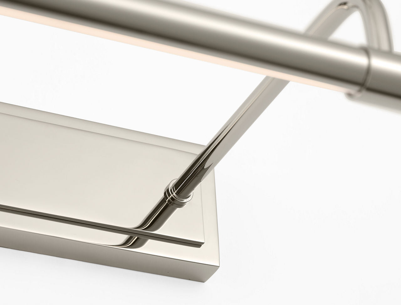 Kidd 24" Hardwired Picture Light | Polished Nickel