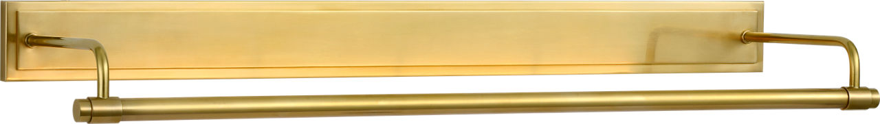 Kidd 30" Hardwired Picture Light | Hand-Rubbed Antique Brass