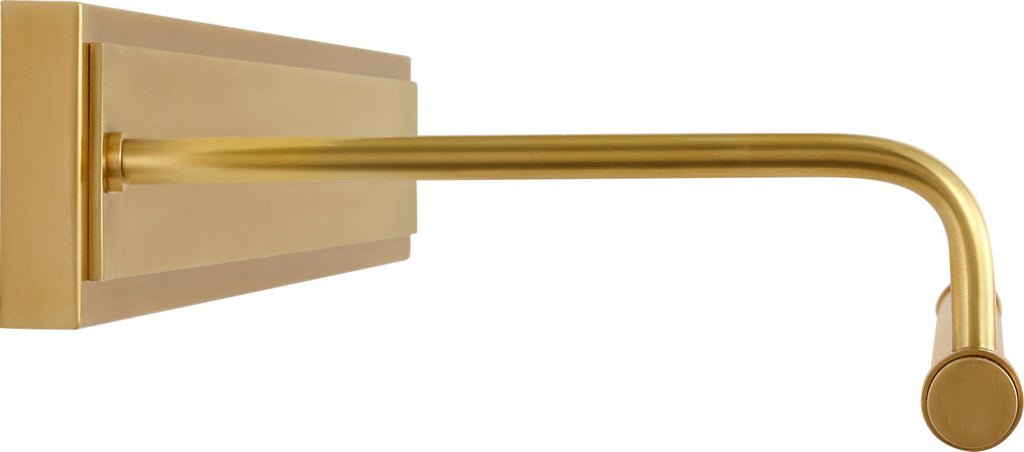 Kidd 30" Hardwired Picture Light | Hand-Rubbed Antique Brass